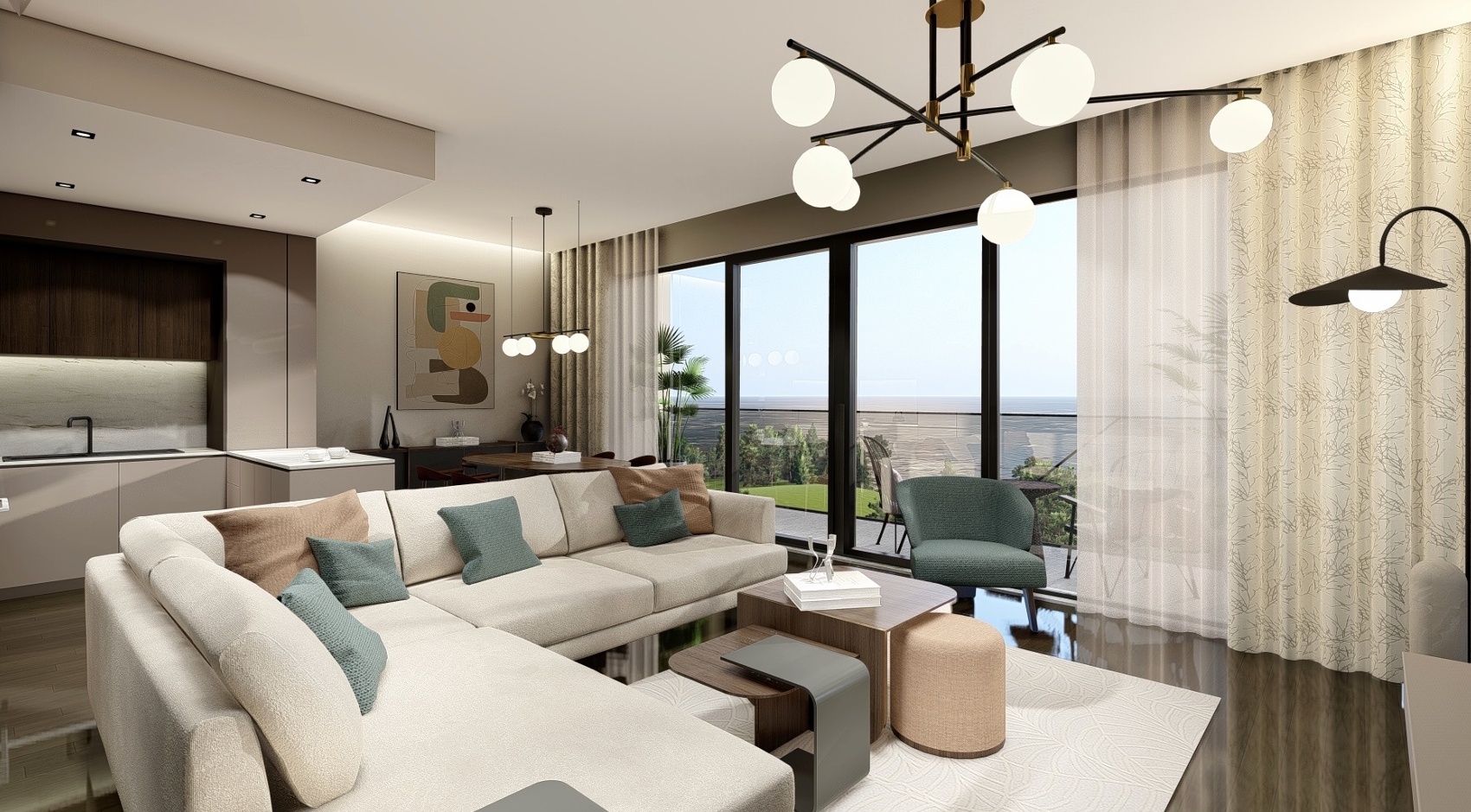 Luxury Rooftop Apartments in Antalya