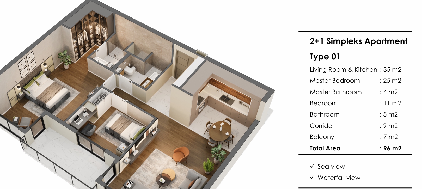 Luxury Sea-View Apartments in Antalya