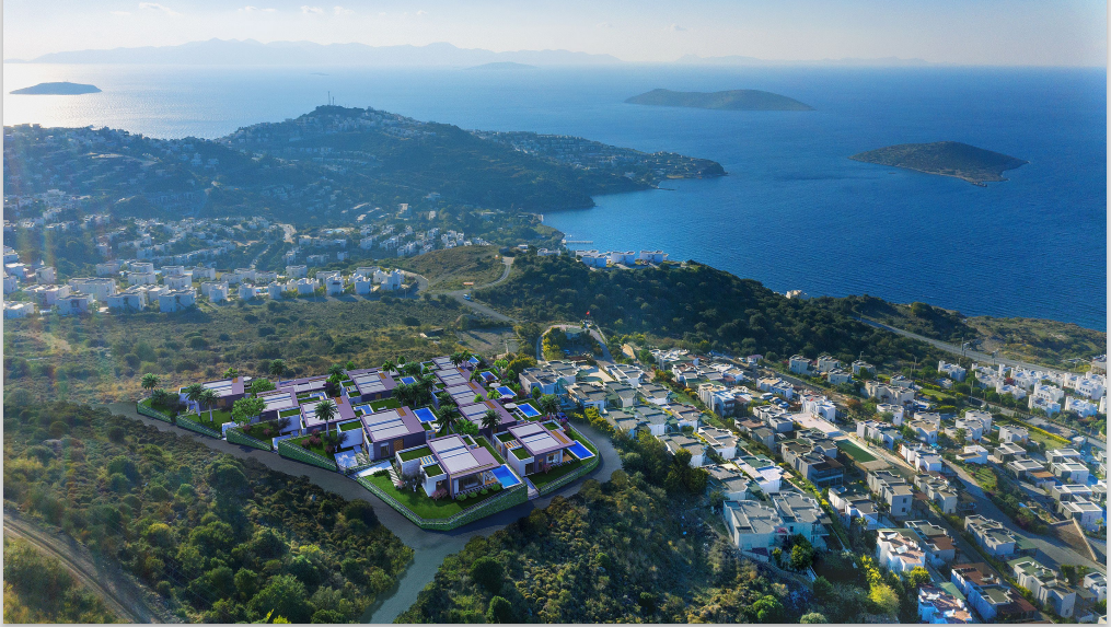 Modern Low-Level Villas in Yalikavak