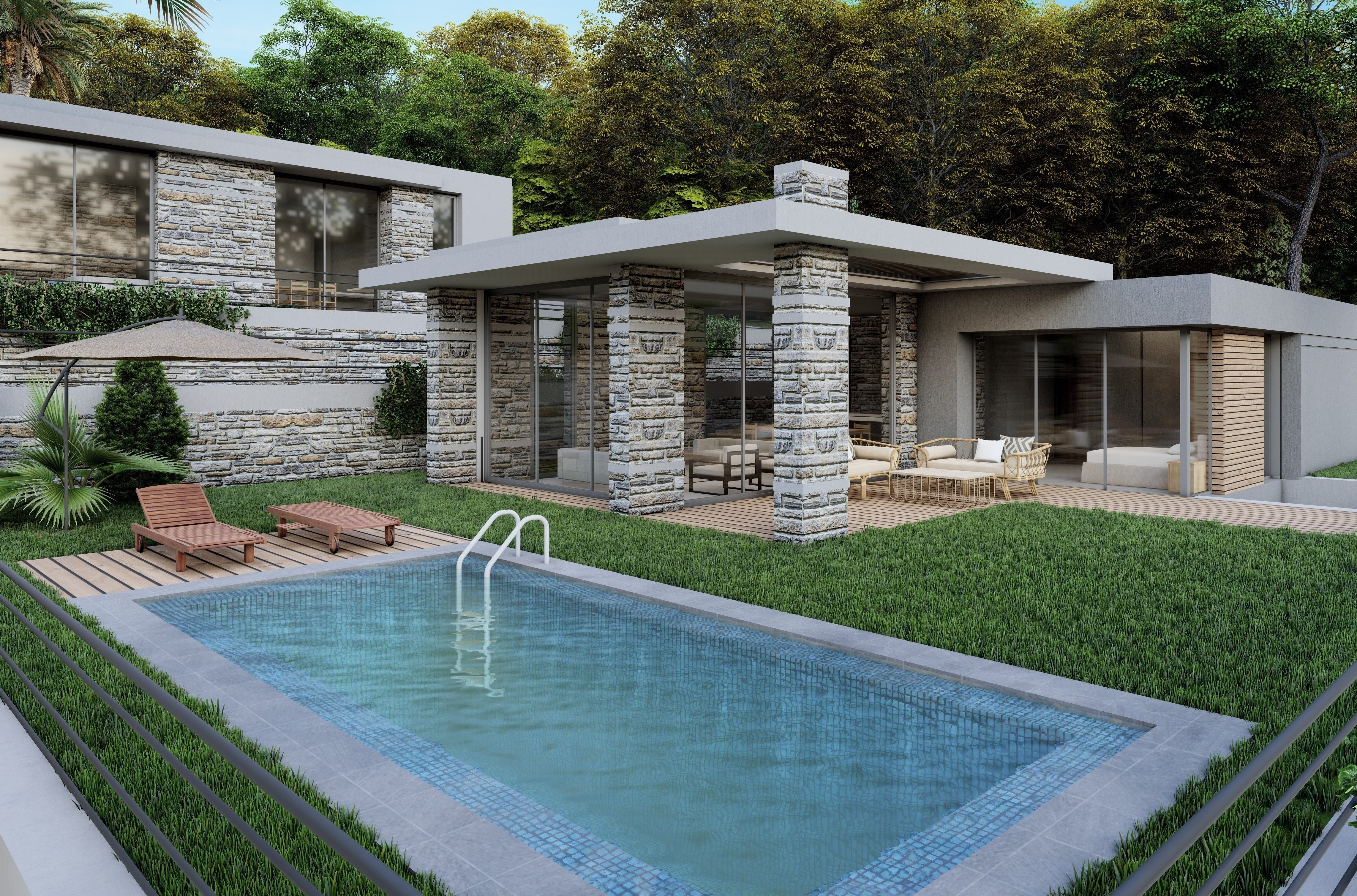 Modern Low-Level Villas in Yalikavak