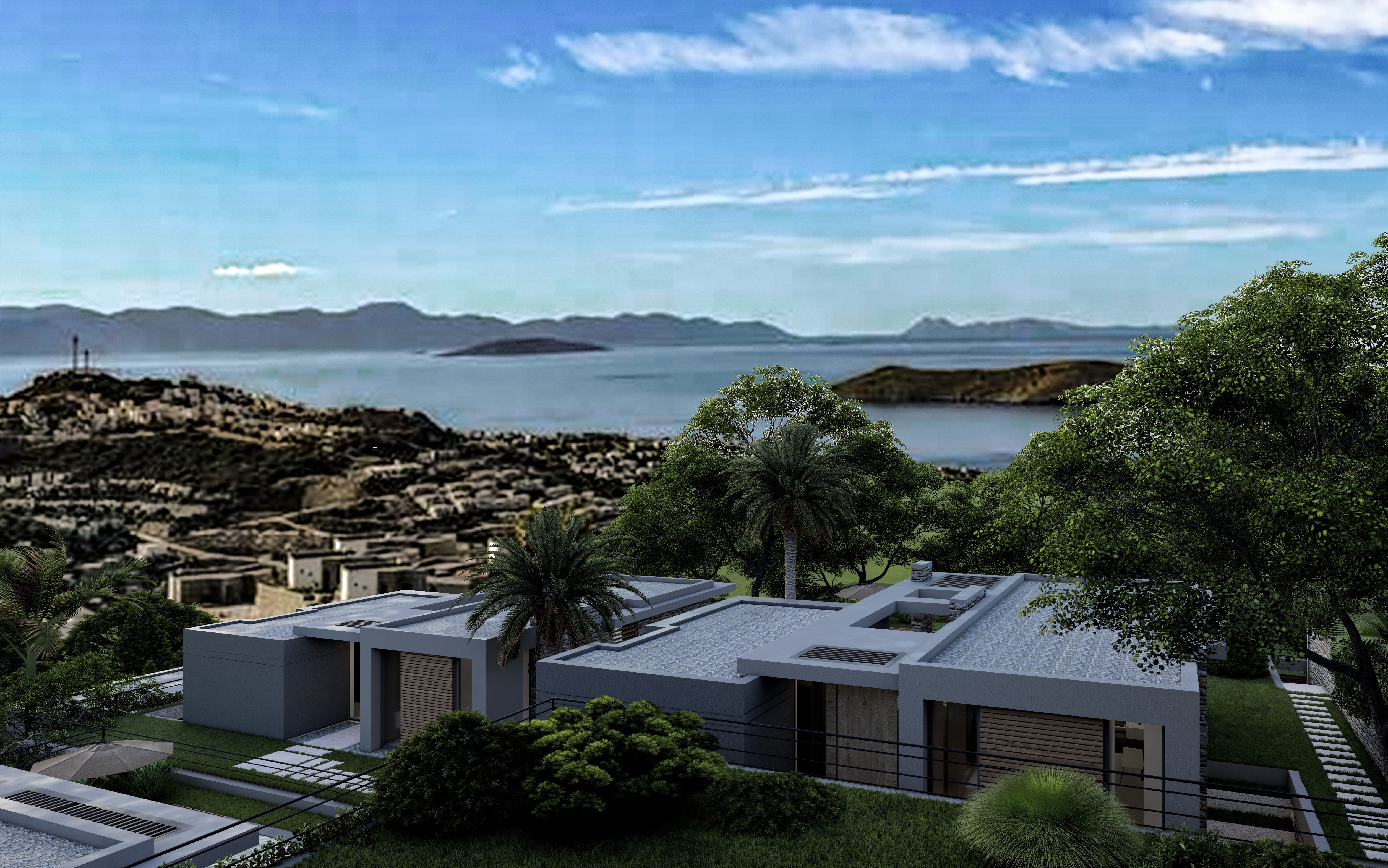 Modern Low-Level Villas in Yalikavak