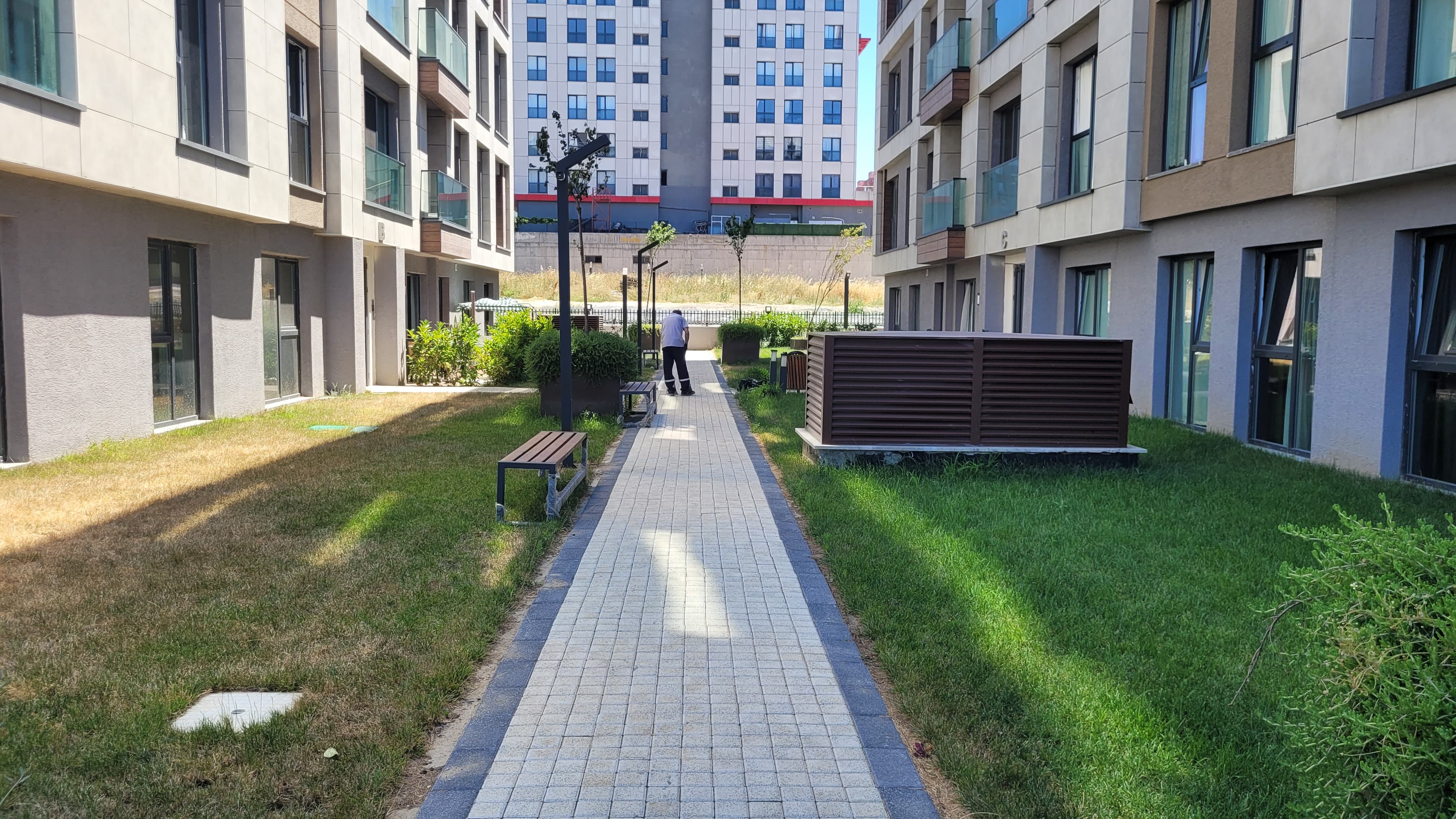 Modern Apartment Blocks in Istanbul