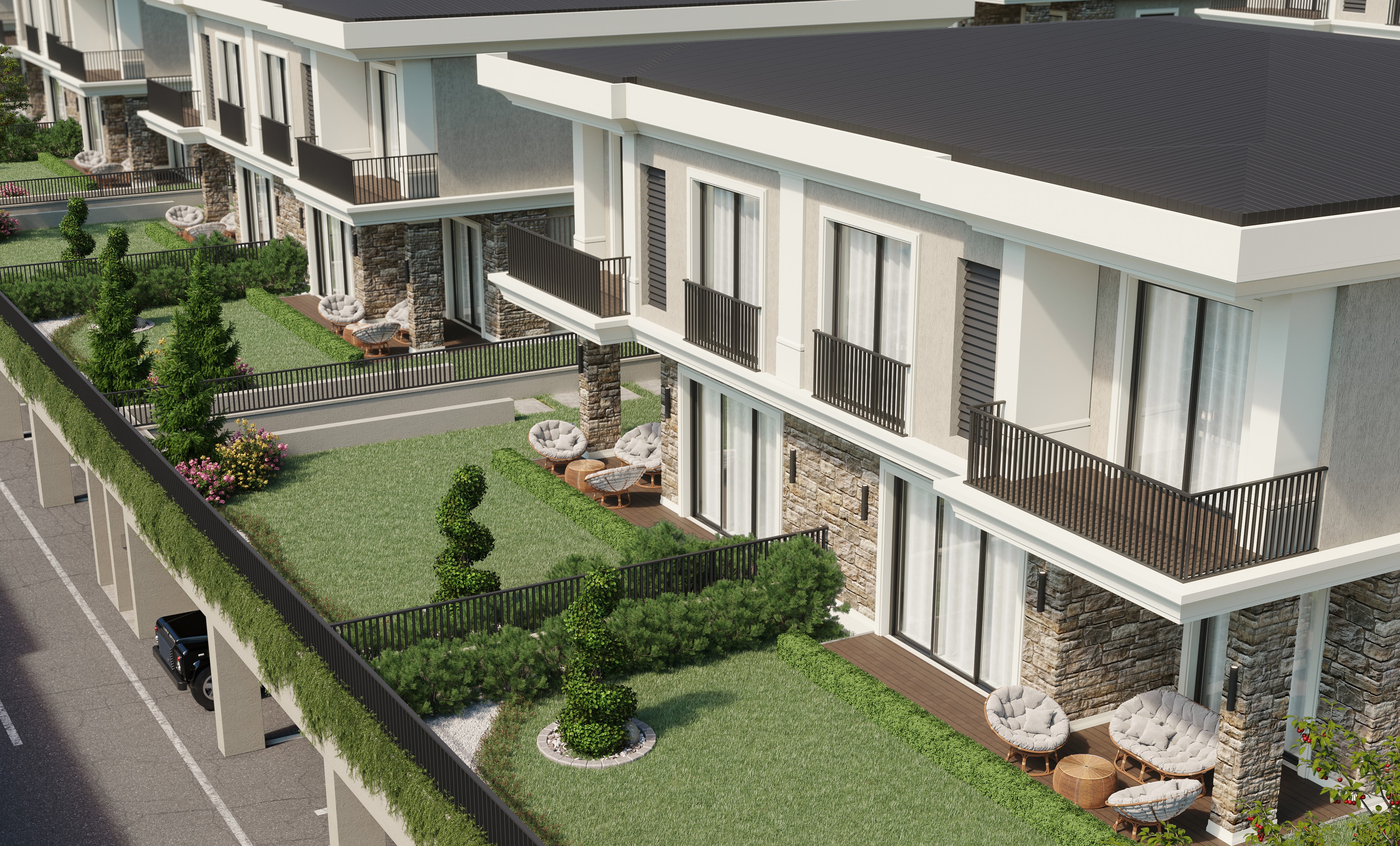 Modern Semi-Detached Villas in Istanbul