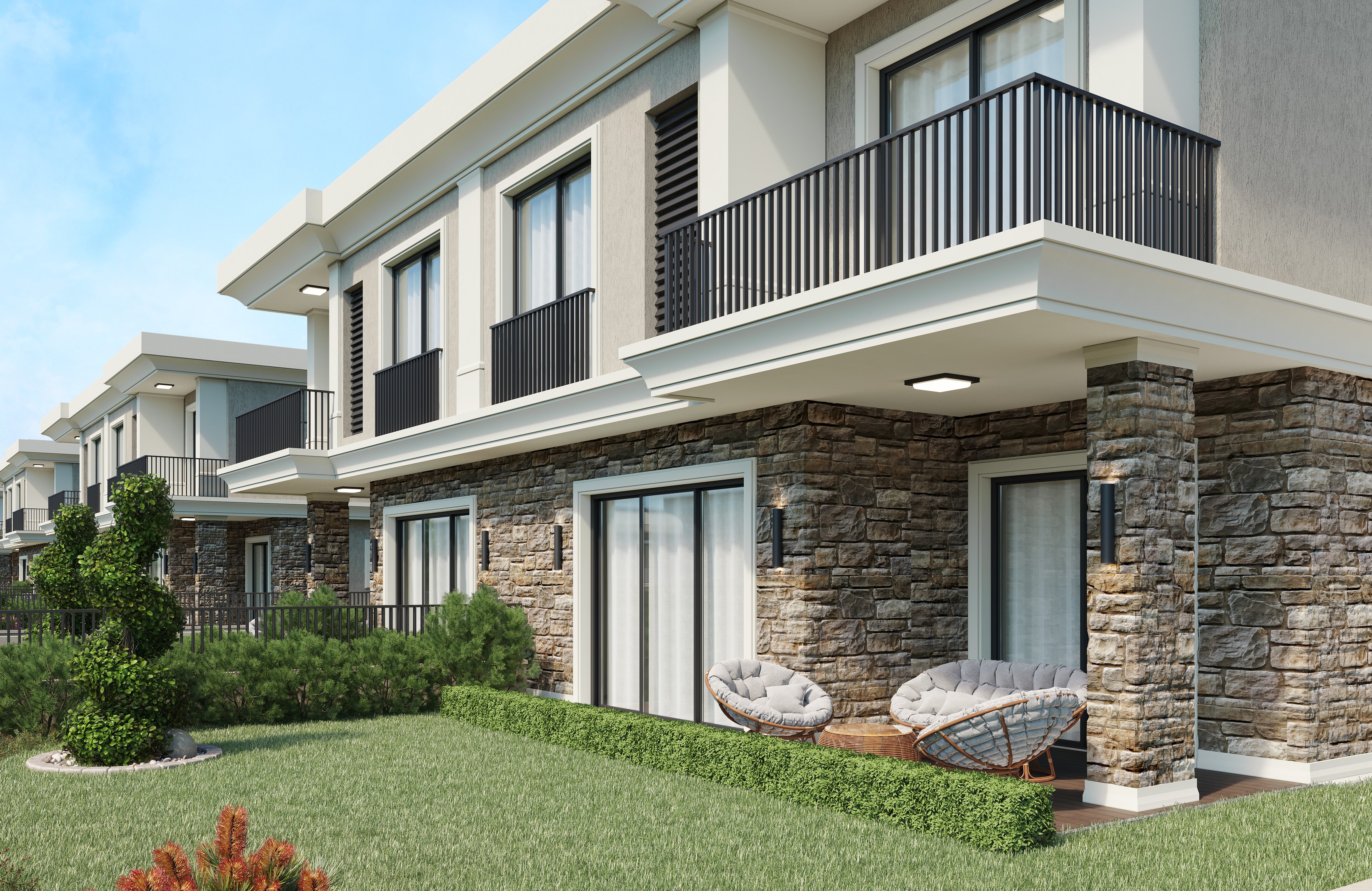 Modern Semi-Detached Villas in Istanbul