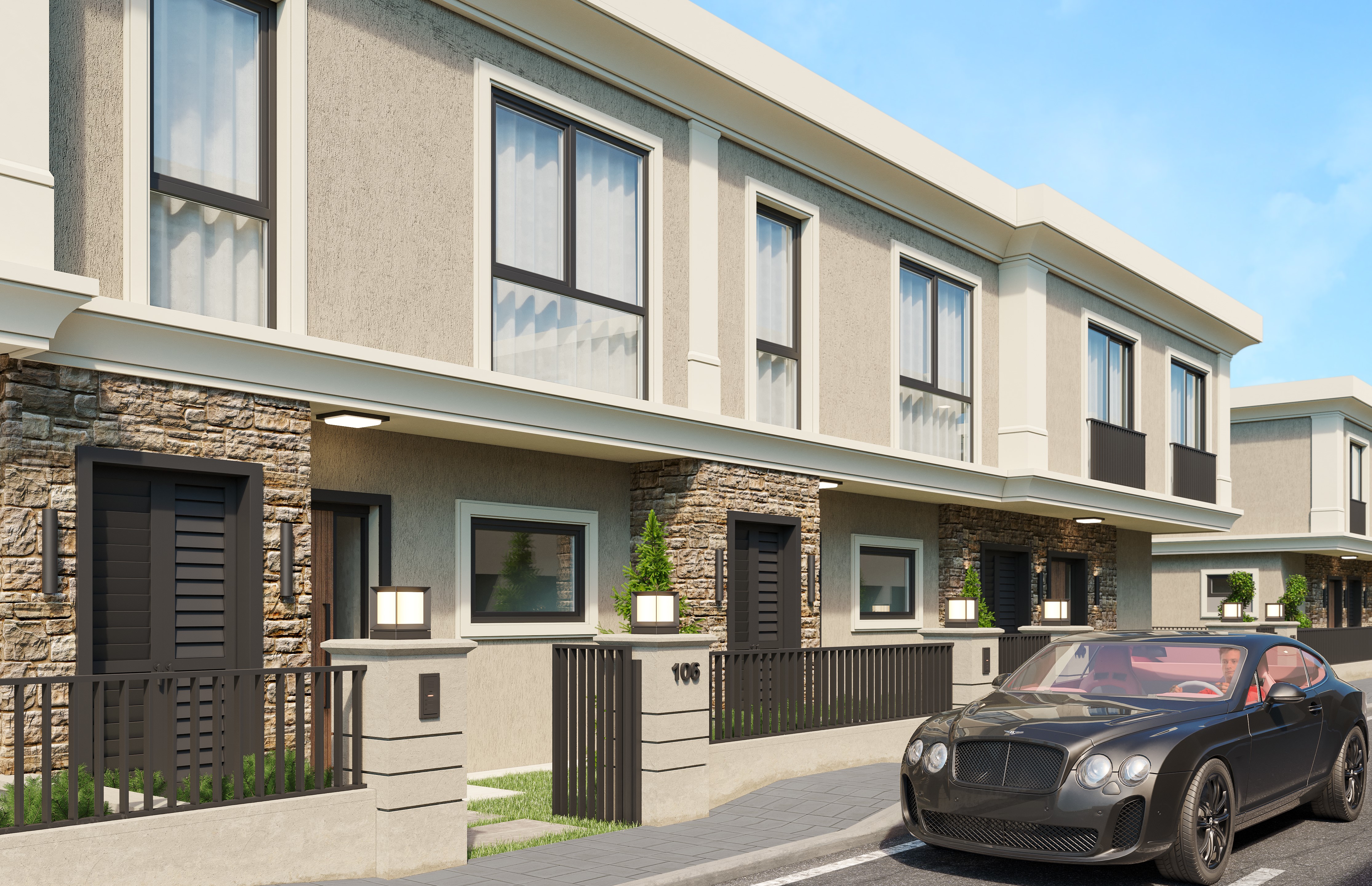 Modern Semi-Detached Villas in Istanbul