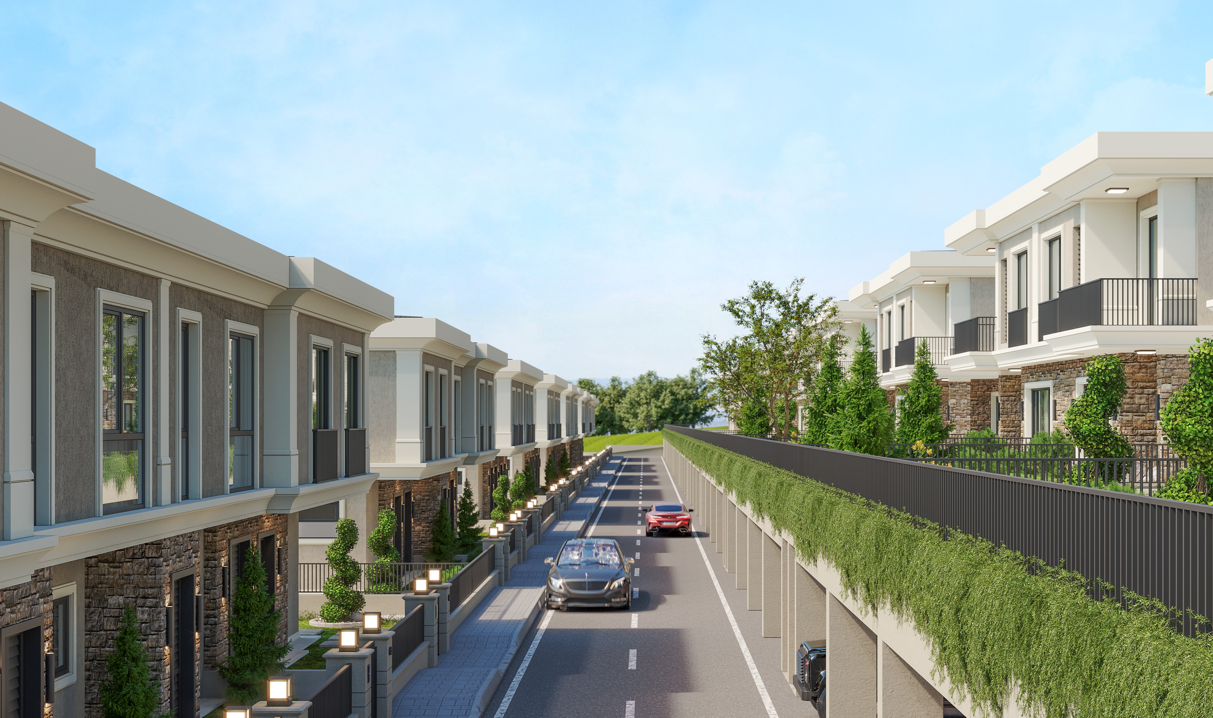 Modern Semi-Detached Villas in Istanbul