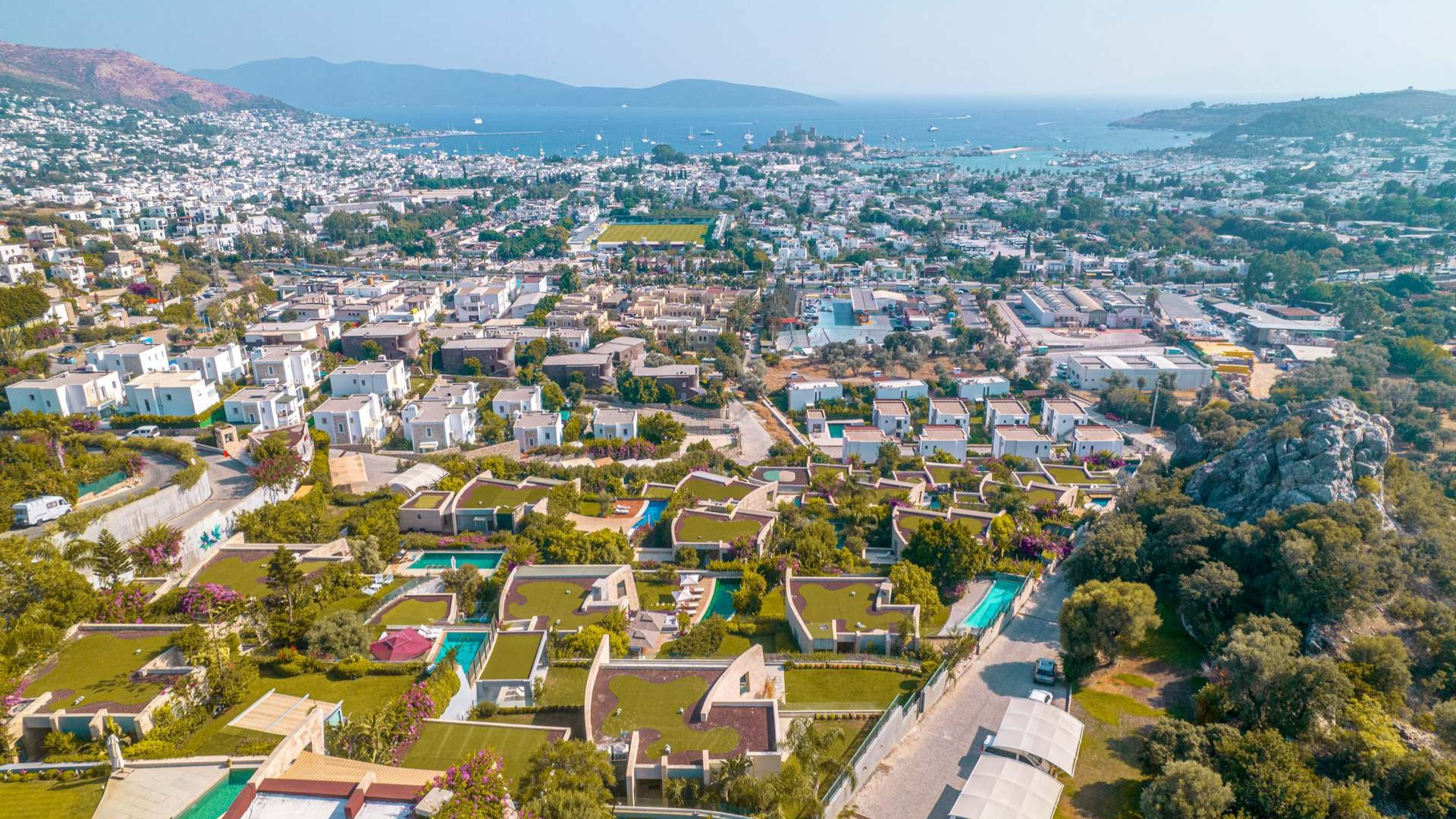 Castle View Villa in Bodrum