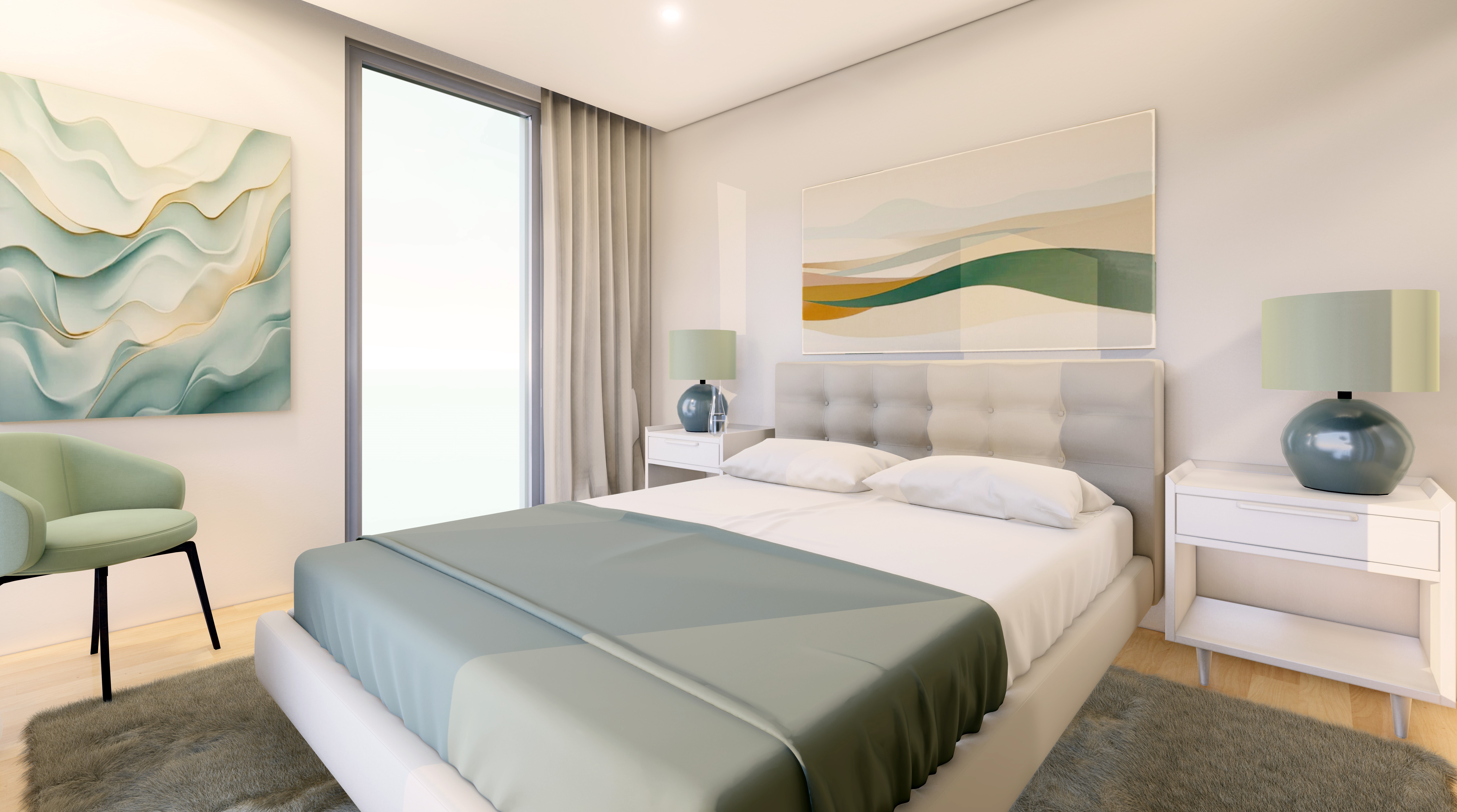 Spacious Sea-View Apartment in Peniche