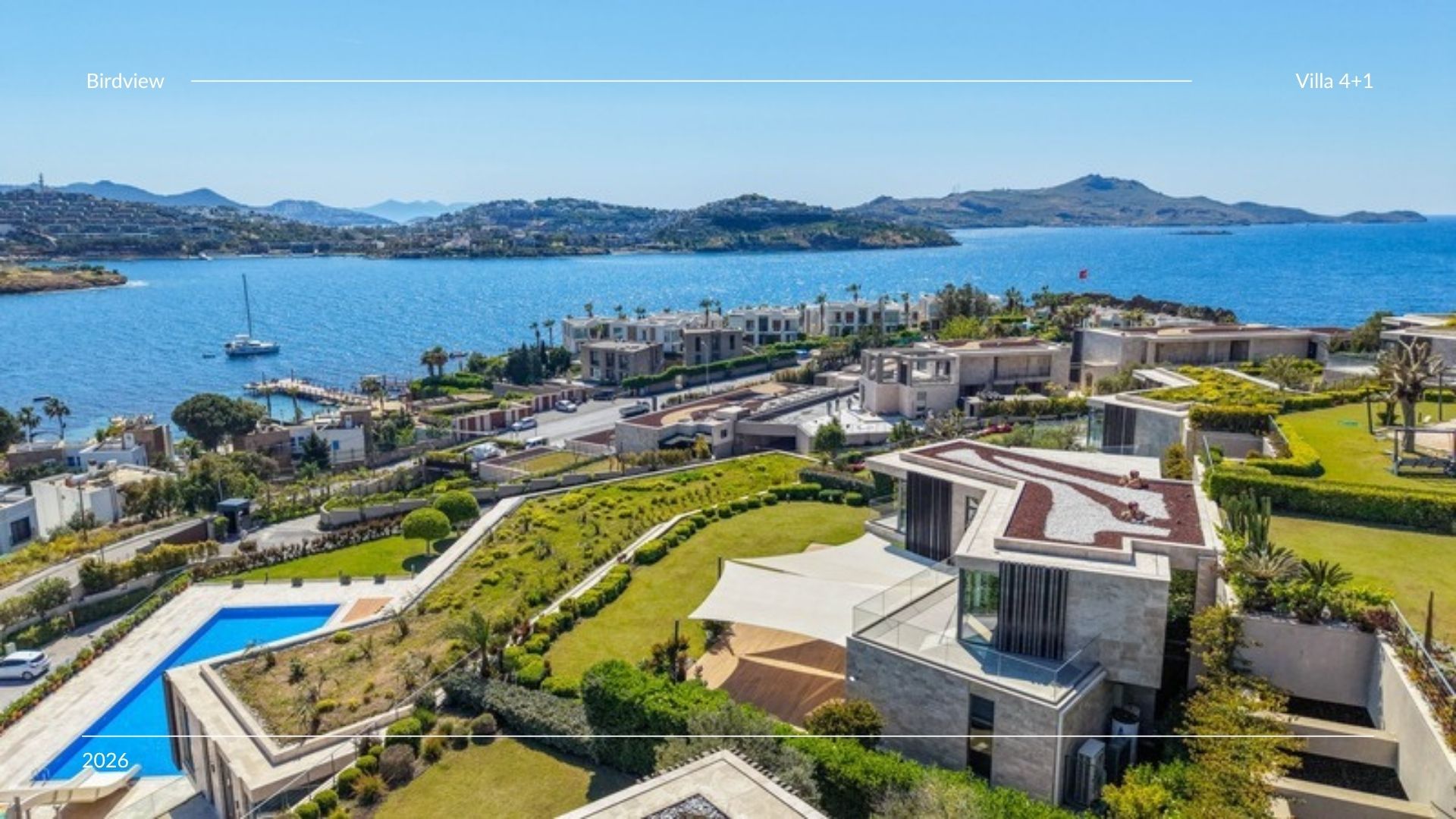 Yalikavak Villa with Private Beach