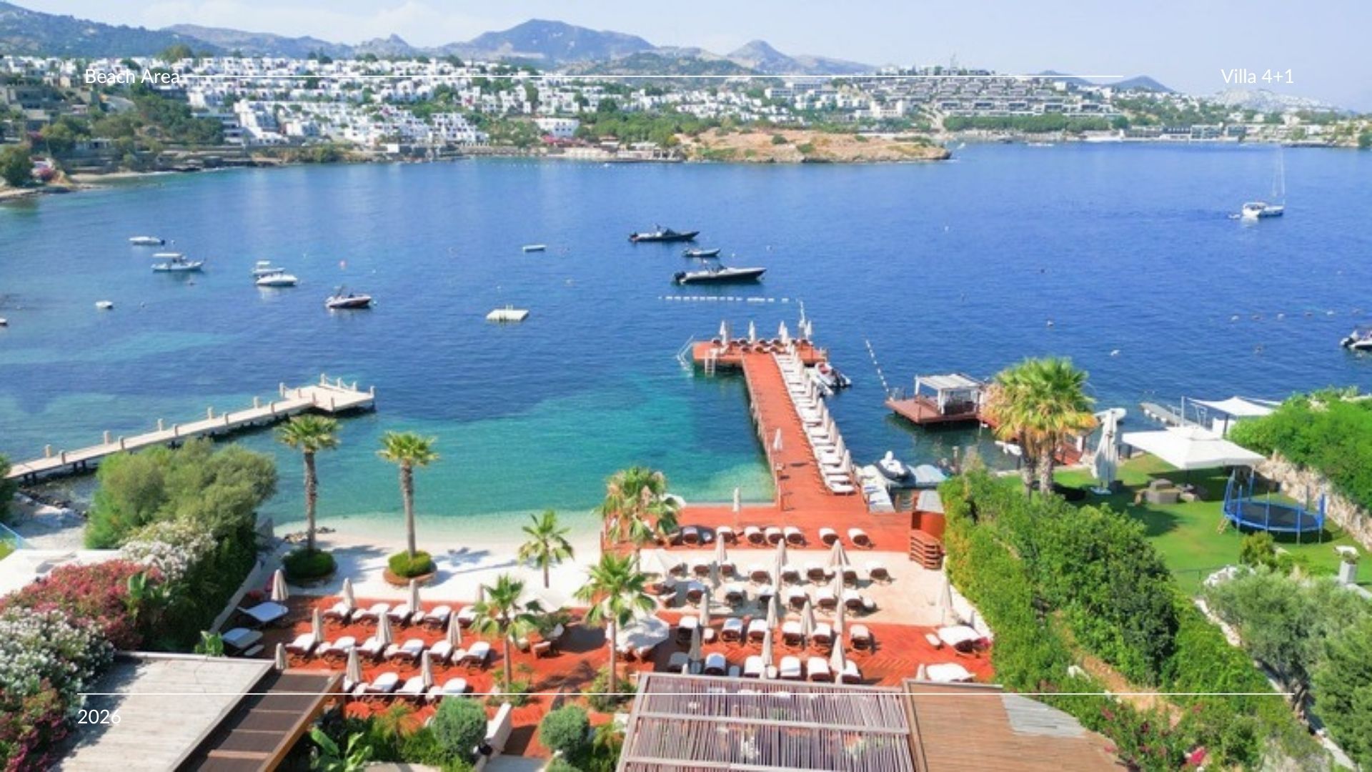 Yalikavak Villa with Private Beach