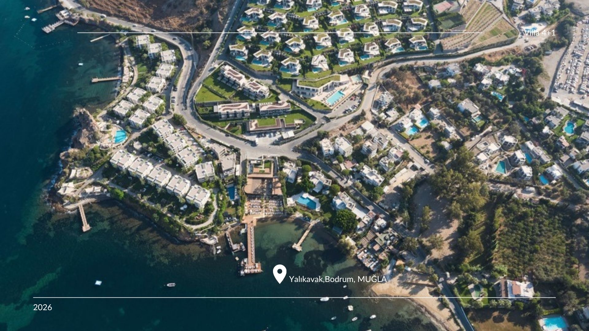 Yalikavak Villa with Private Beach