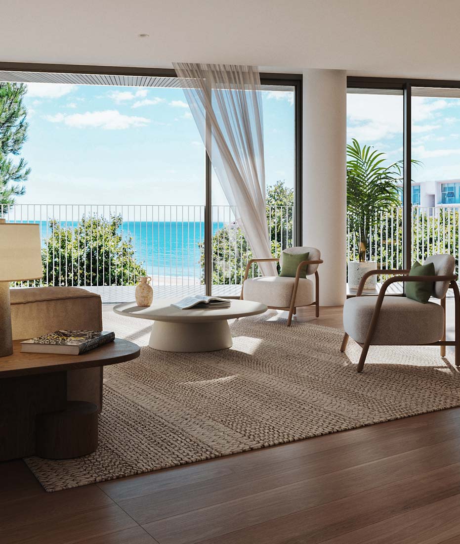 Balcony Apartment Near the Beach