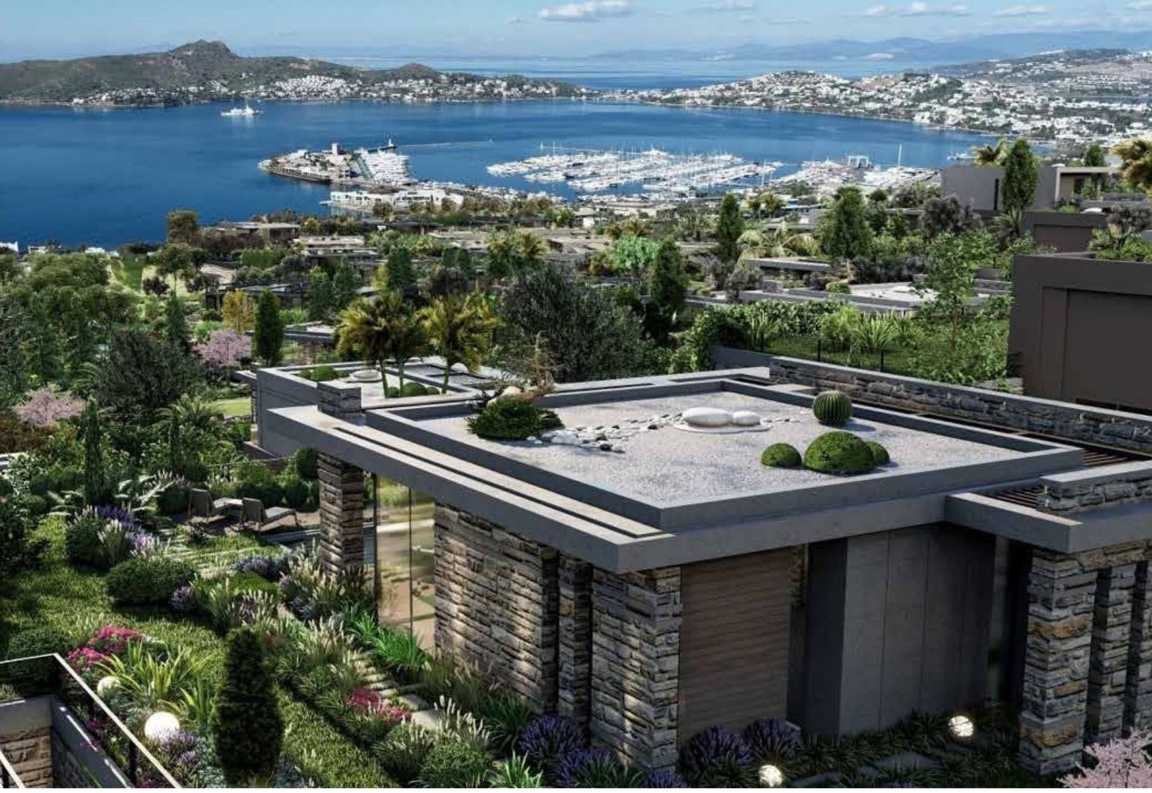 Seaview Duplex Villas in Yalikavak